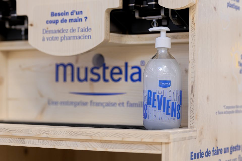 Bulk for Brands a accompagné la marque Mustela dans le déploiement de ses fontaines de vrac
