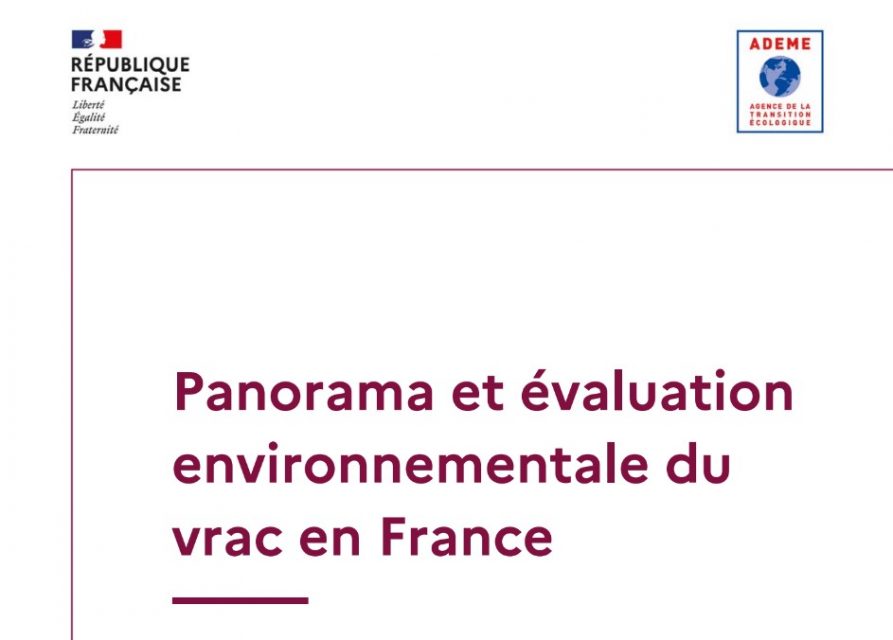 Synthèse du panorama et de l’évaluation environnementale du vrac en France